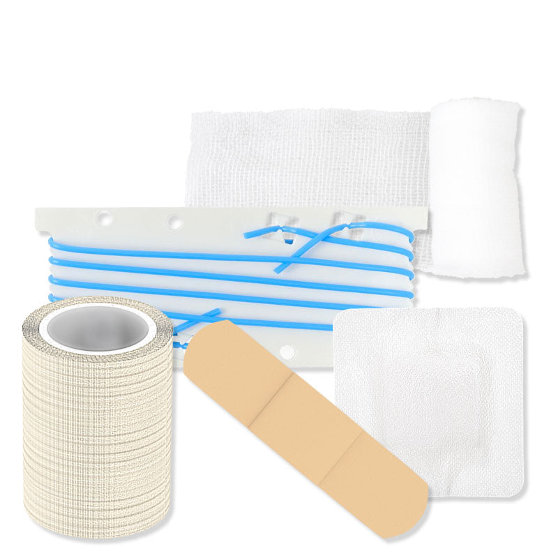 Photo of bandages and wound closure supplies