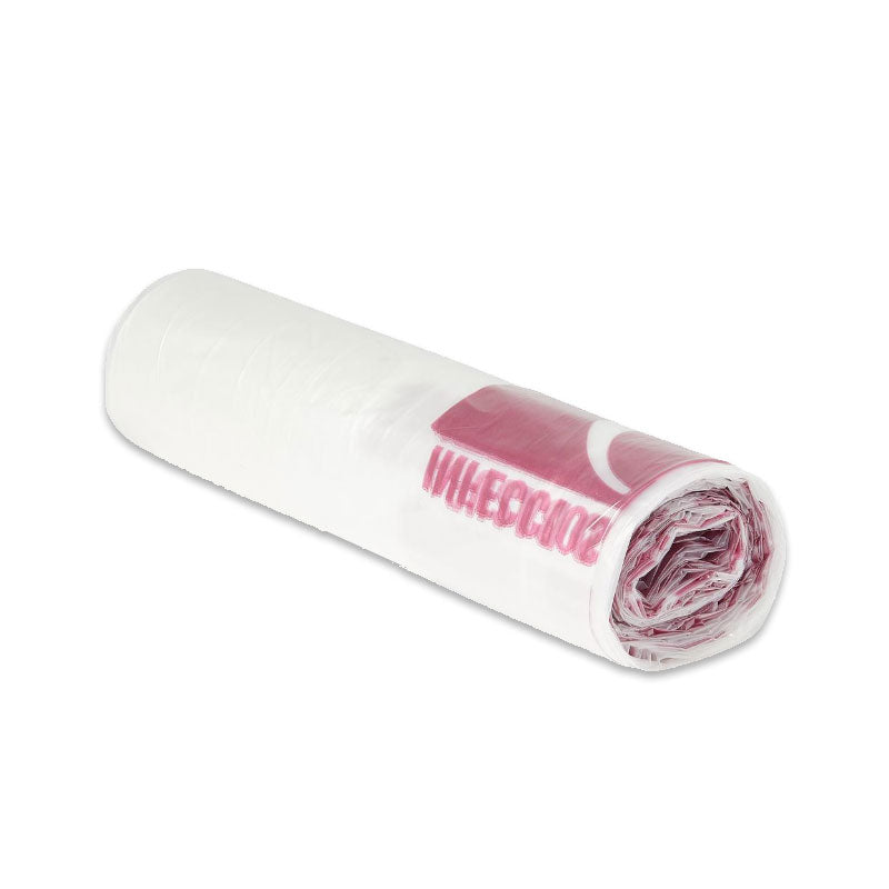 70001635 - Medline Cart Cover, Clear, 38"x26", Roll,  0.90 Mil, Biohazard Print #NONO222991BIO (50/cs)