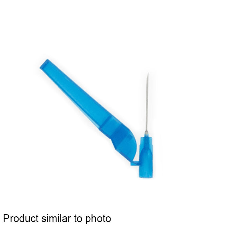 70123101 - MYCO RELI® Safety Hypodermic Needle, 23Gx1.0" #SHN23G101 (100/bx)
