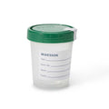 70201924 - McKesson Specimen Container 120mL Screw Cap Sterile Inside Only #569 (100/cs)