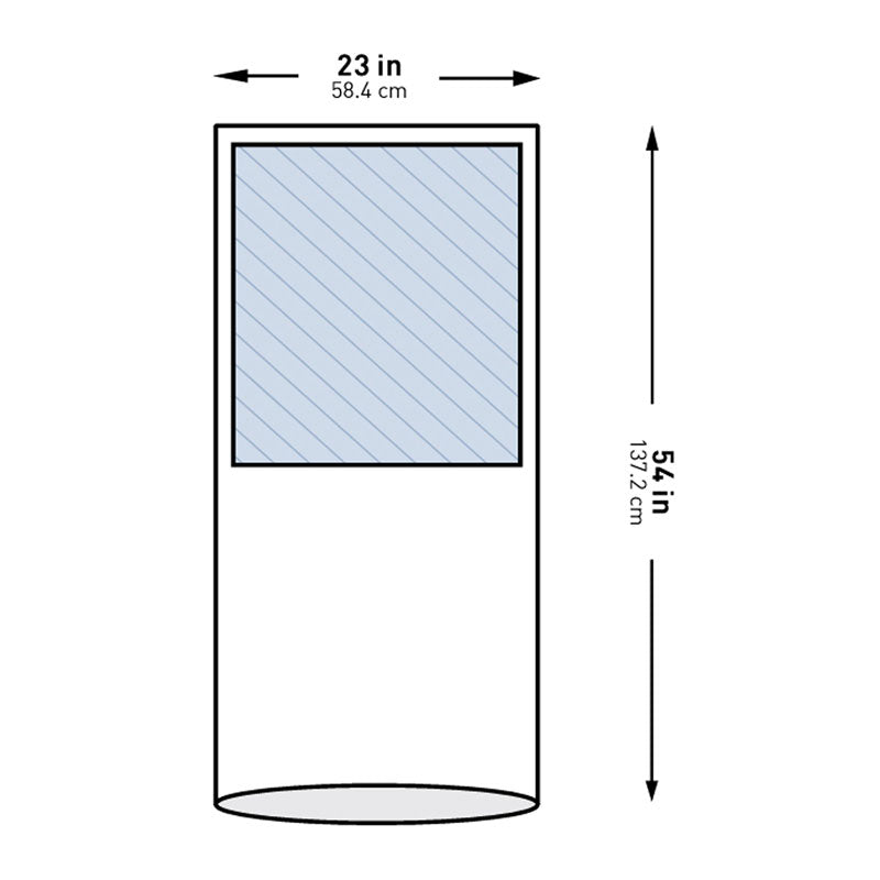70203105 - McKesson Mayo Stand Cover 23"x54" for Mayo Stand #16-I80-13105-S (1/ea)