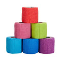 70204216 - McKesson Cohesive Bandage 2"x5yd Self-adherent Closure Nonsterile Standard Compression Assorted Colors #16-4202 (1/rl)