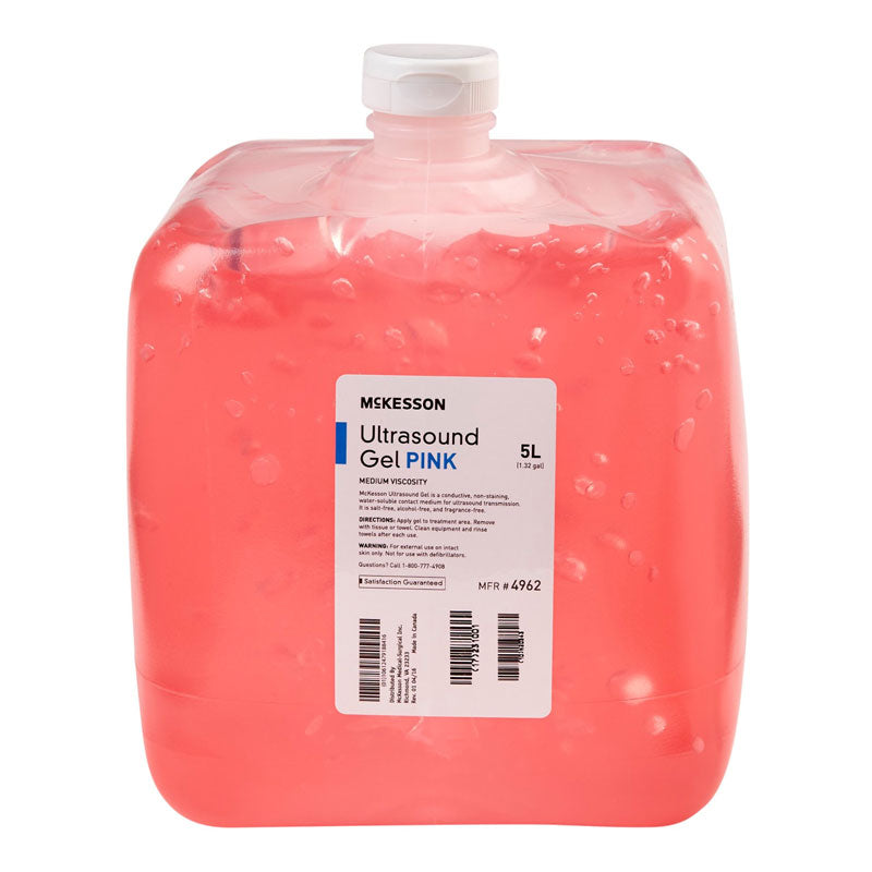 70204962 - McKesson Ultrasound Gel Medium Viscosity 5 Liter Jug N/S #4962  (1/ea)