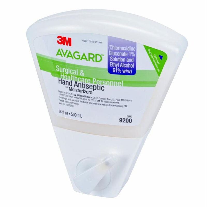 72649200 - Solventum 3M™ Waterless Surgical Scrub 16oz. Dispenser Refill Bottle 1%/61% Strength CHG Chlorhexidine Gluconate / Ethyl Alcohol N/S #9200 (1/ea)